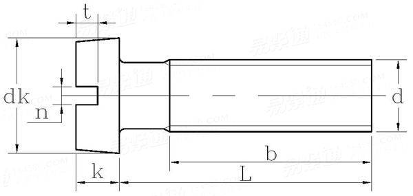 開(kāi)槽圓柱頭螺絲